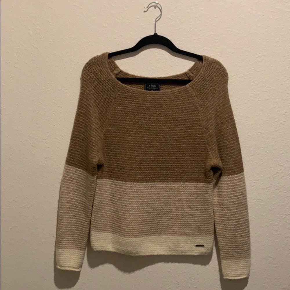 Abercrombie & Fitch Warm Neutral Sweater